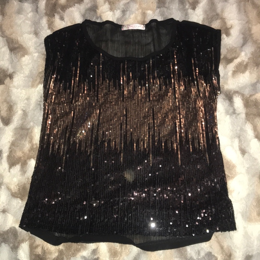 Sequin top